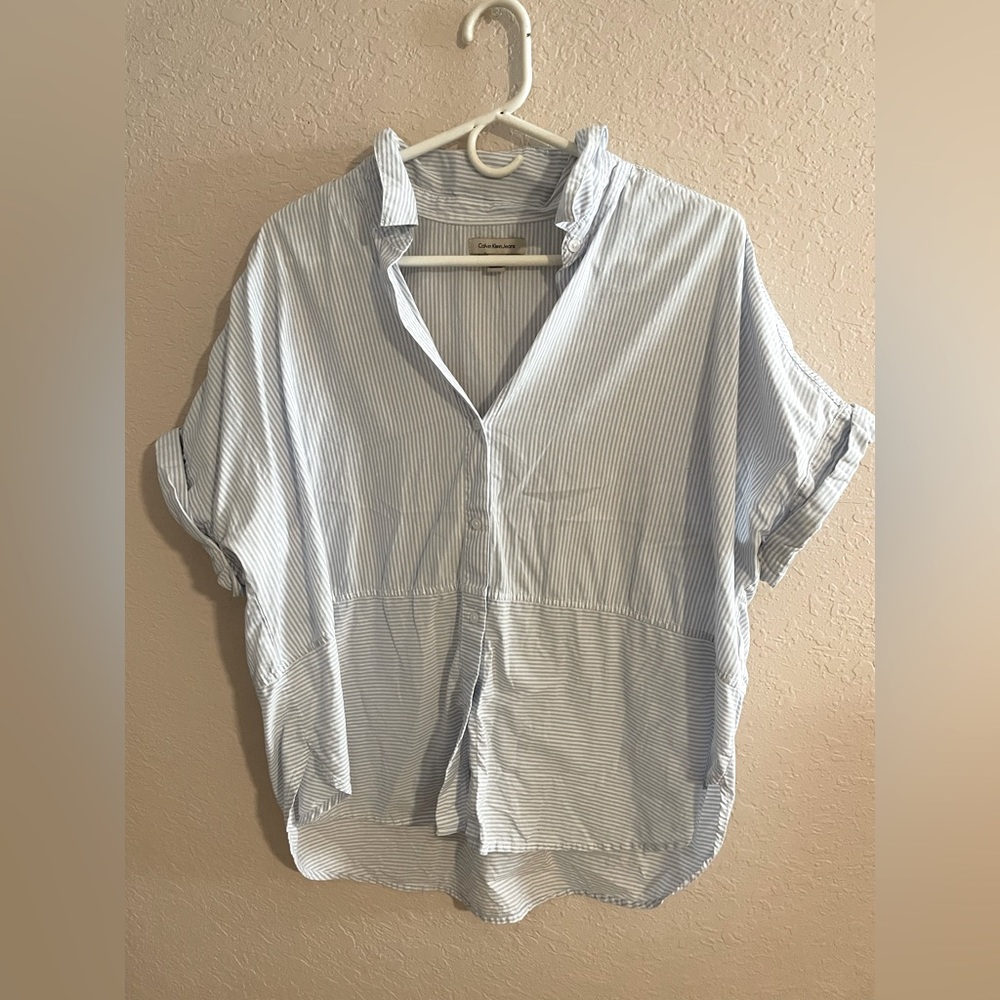 Calvin Klein oversized shirt size Large.
